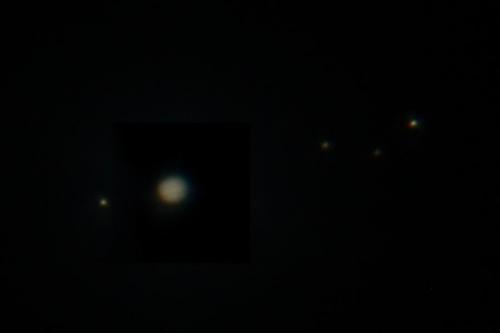 Jupiter and her moons - Seben Big Boss Telescope